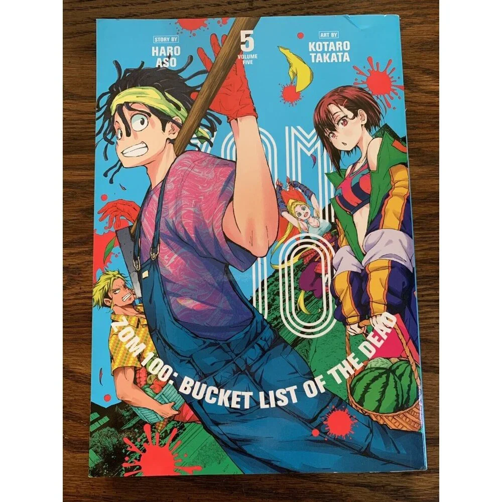 Zom 100:‎ Bucket List of the Dead, Vol. 1, Volume 1 & Vol. 5, Volume 5